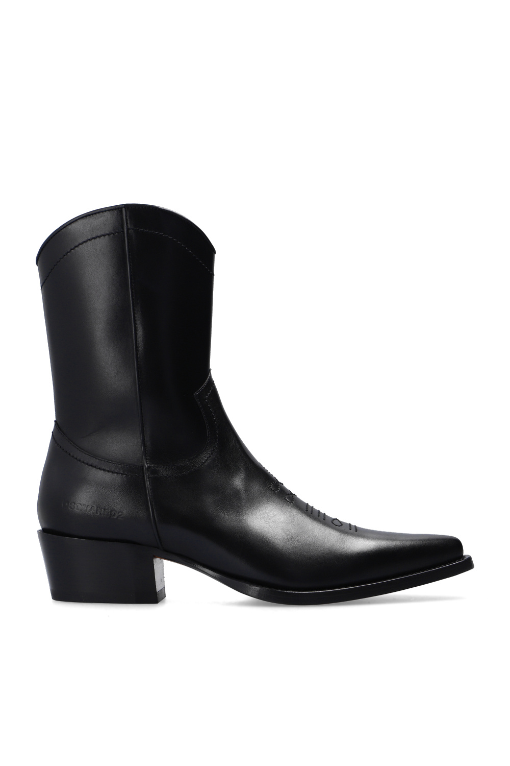 Dsquared2 ‘Wanderer’ leather ankle boots